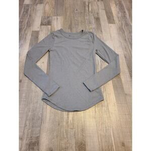 Nobo xs juniors long sleeve gray top